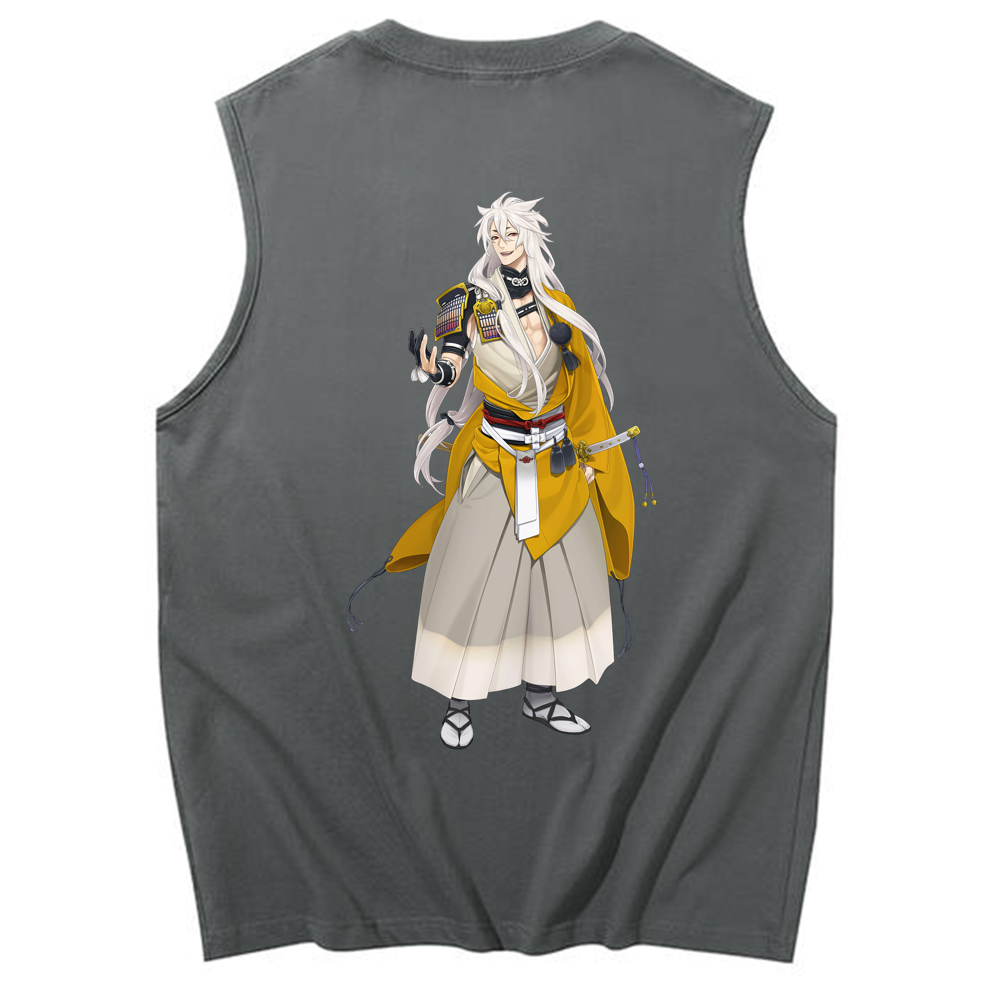 （画像用） 刀剣乱舞 Touken Ranbu コットン100％タンクトップ（背面プリント）